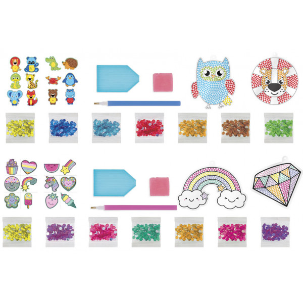 Kreativni set DIAMOND PAINTING XL / DVE VRSTE 