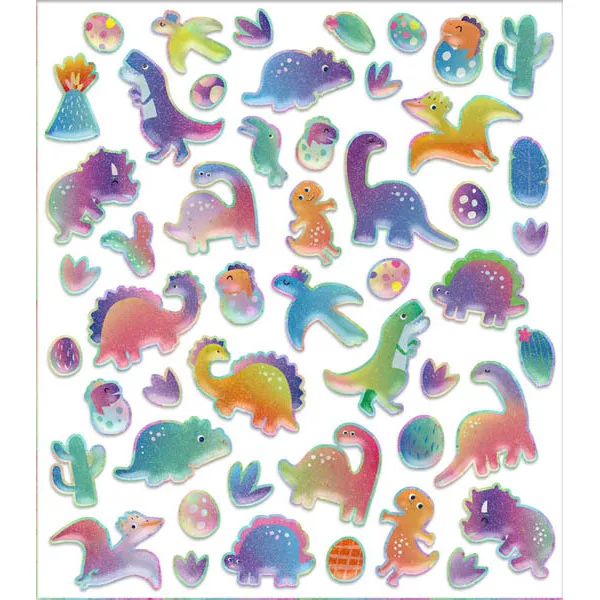Kreativni set sa nalepnicama DINOSAURUSI 