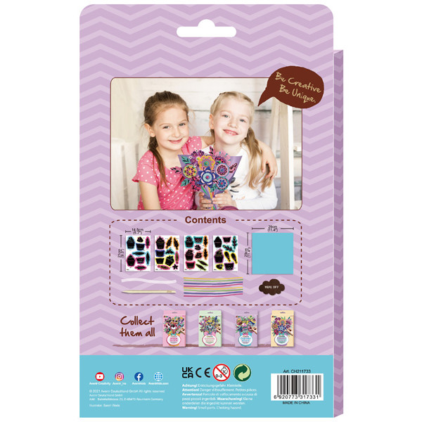 SCRATCH BOOK  knjiga grebalica BUKET MAFINA 