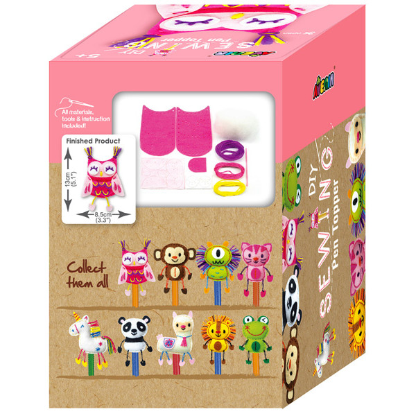 Kreativni set SAŠIJ TOPER - SOVA 