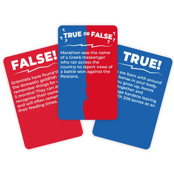 Društvena igra TRUE OR FALSE 