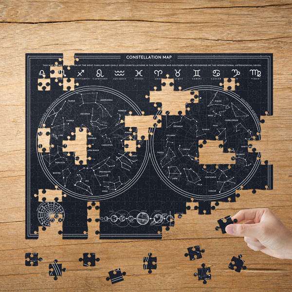 Puzzle koje svetle u mraku SAZVEŽĐA - 300kom 