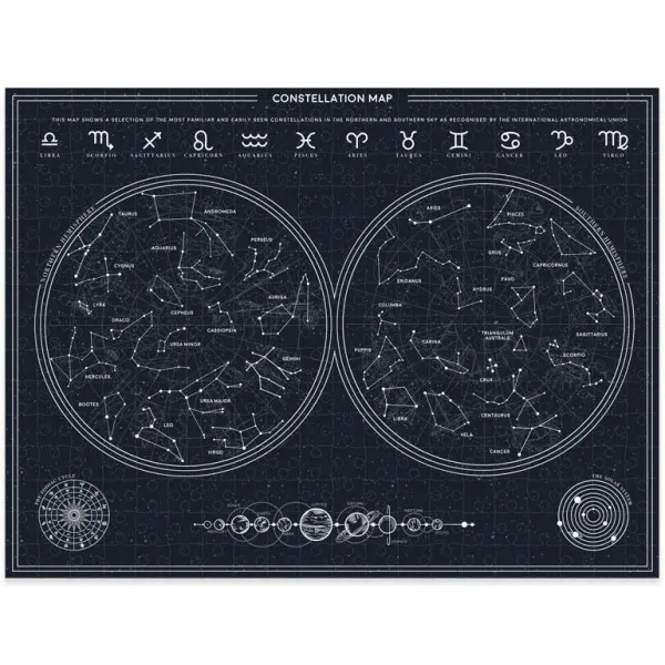 Puzzle koje svetle u mraku SAZVEŽĐA - 300kom 