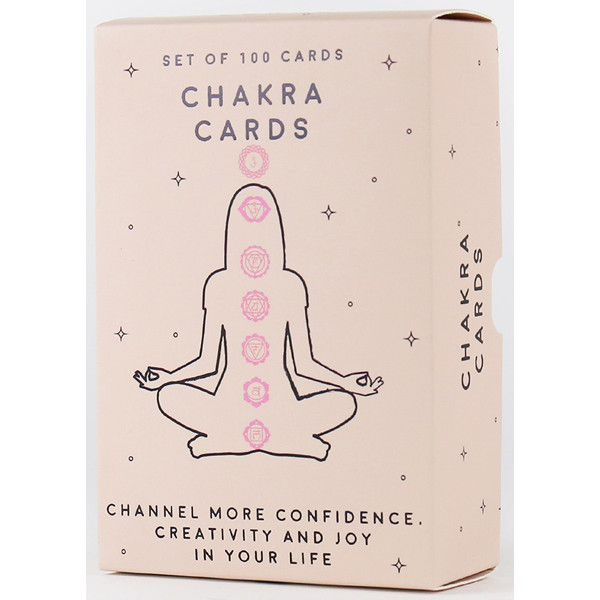 Set 100 karata za aktivaciju čakri CHAKRA CARDS 