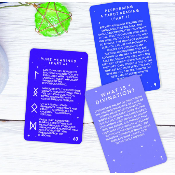 Set 100 karata za gatanje DIVINATION CARDS 