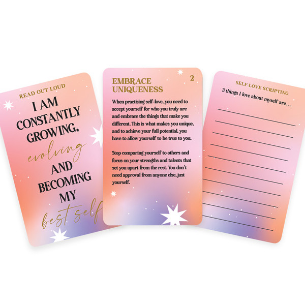 Kartice sa afirmacijama SELF-LOVE 