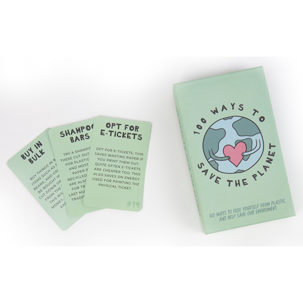 Kartice 100 WAYS TO SAVE THE PLANET 
