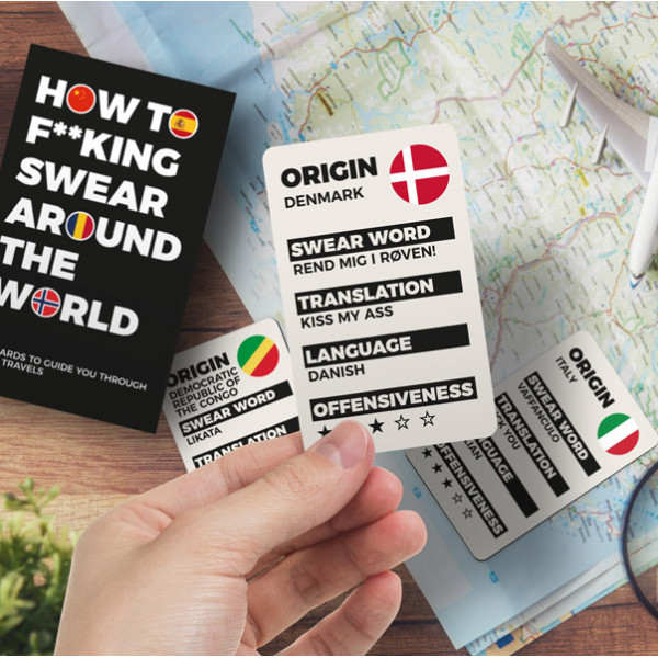 Kartice  HOW TO F**KING SWEAR AROUND THE WORLD 