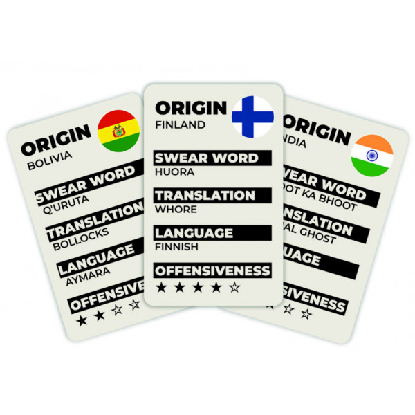 Kartice  HOW TO F**KING SWEAR AROUND THE WORLD 