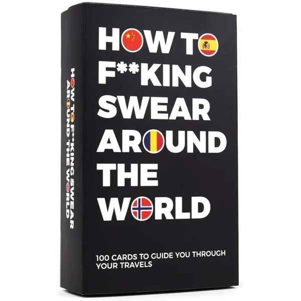 Kartice  HOW TO F**KING SWEAR AROUND THE WORLD 