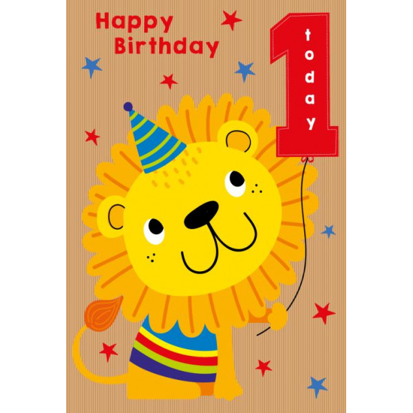 Rođendanska čestitka PRVI ROĐENDAN - LAVIĆ 