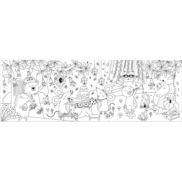 Bojanka sa stikerima BB MAGIC 