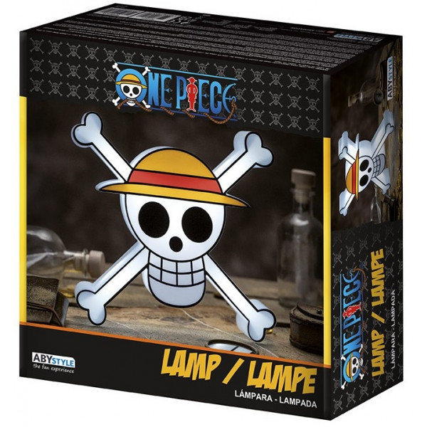 Stona LED lampa ONE PIECE - SKULL 