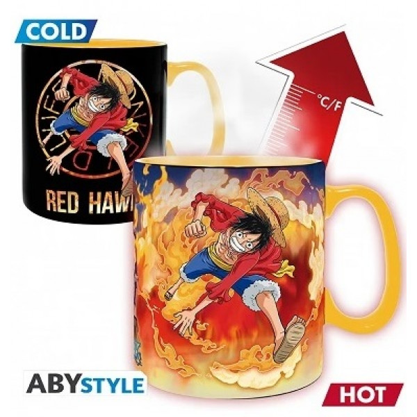 Termosenzitivna šolja ONE PIECE 