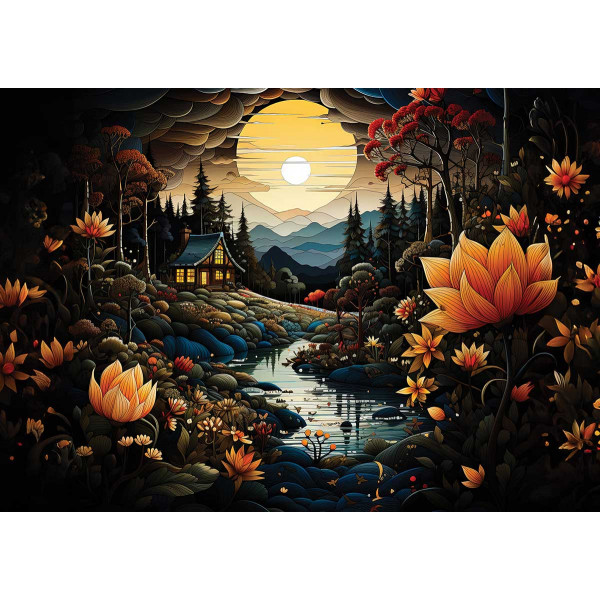 Puzzle 1000 NIGHT BEAUTIES 