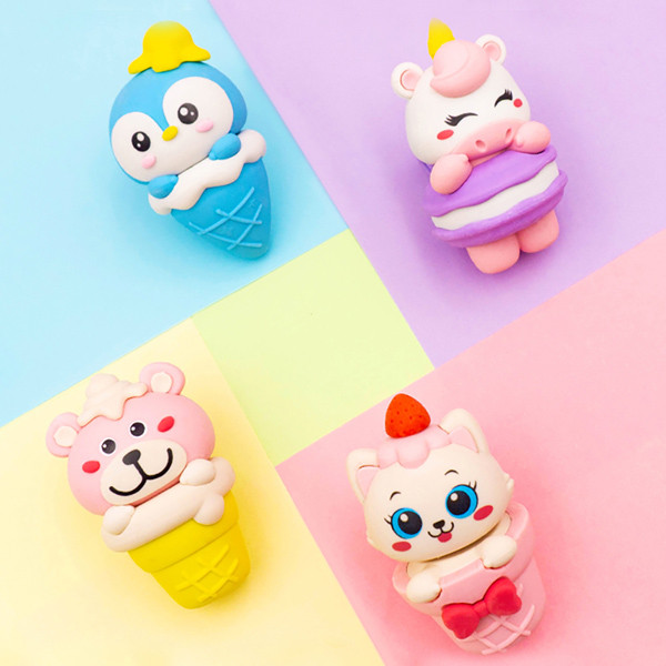 Gumice za brisanje ŽIVOTINJE / 4 VRSTE 