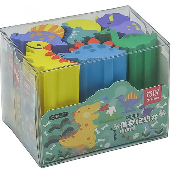 Set gumica za brisanje DINOSAURUS 