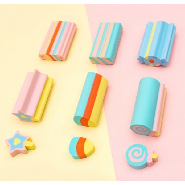 Set gumica za brisanje CANDY 