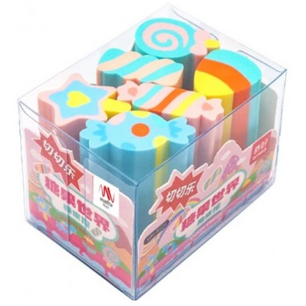 Set gumica za brisanje CANDY 