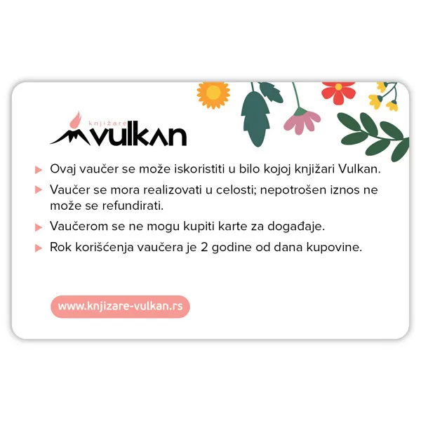 GIFT KARTICA / VAUČER gift cvetići 1000 