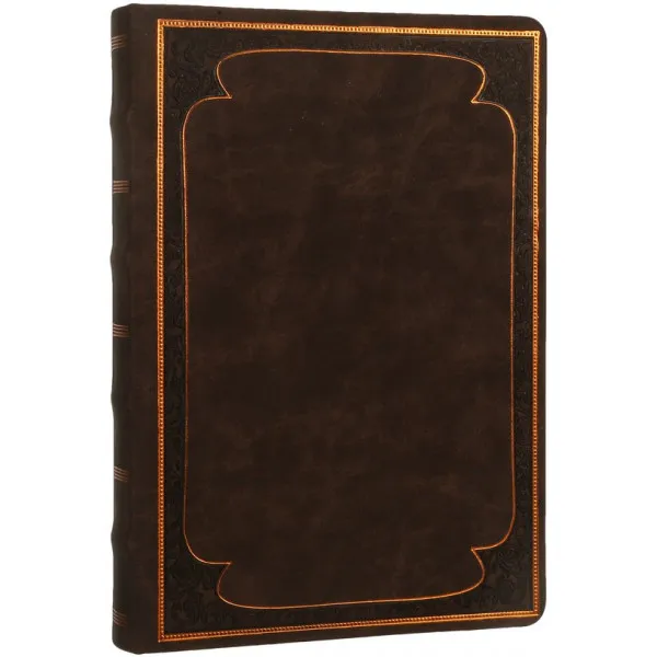 Notes VICTORIA'S JOURNALS VINTAGE - BRAON 14x20, 128 strana na linije 