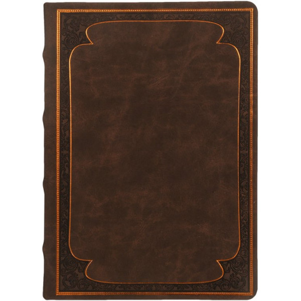 Notes VICTORIA'S JOURNALS VINTAGE - BRAON 14x20, 128 strana na linije 