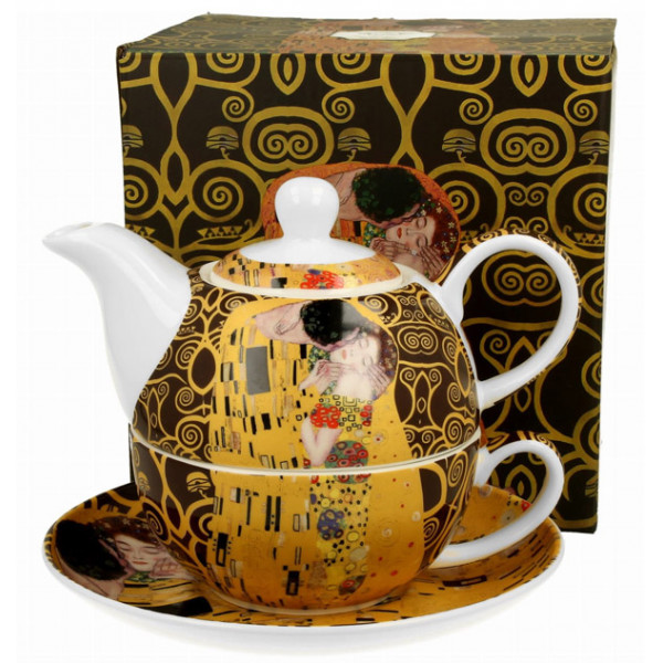 Set za čaj THE KISS BROWN -KLIMT 