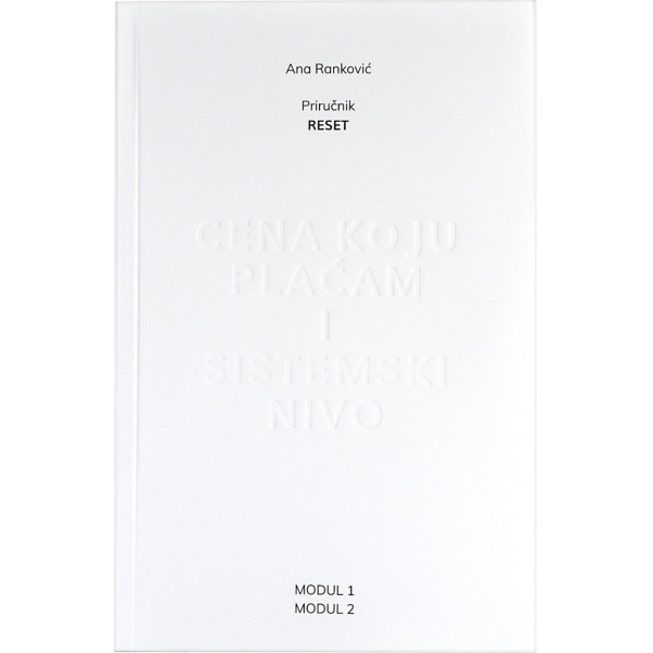 PRIRUČNIK RESET -  OSNOVNA VERZIJA AUTORSKOG PROGRAMA LIČNOG RAZVOJA RESET BY ANA RANKOVIĆ 