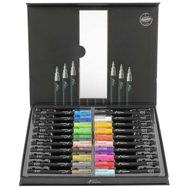 Set akrilnih markera NASSAU -20komada 