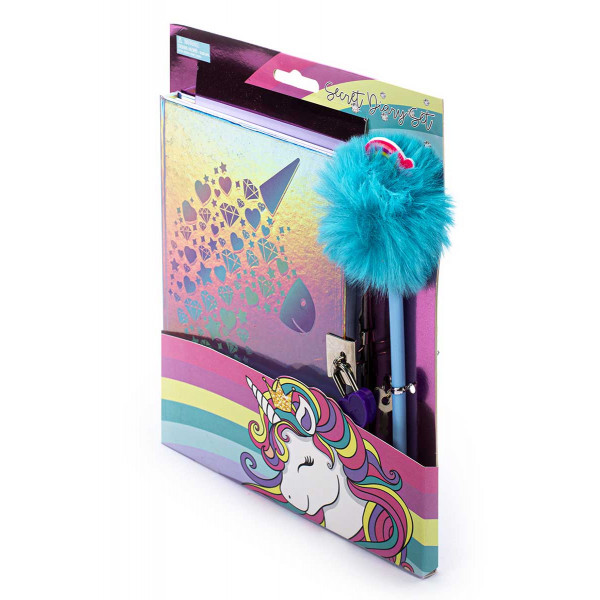 Dnevnik A5 sa olovkom i ključićem  UNICORN 