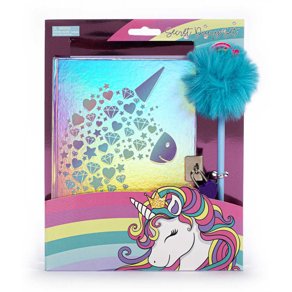 Dnevnik A5 sa olovkom i ključićem  UNICORN 