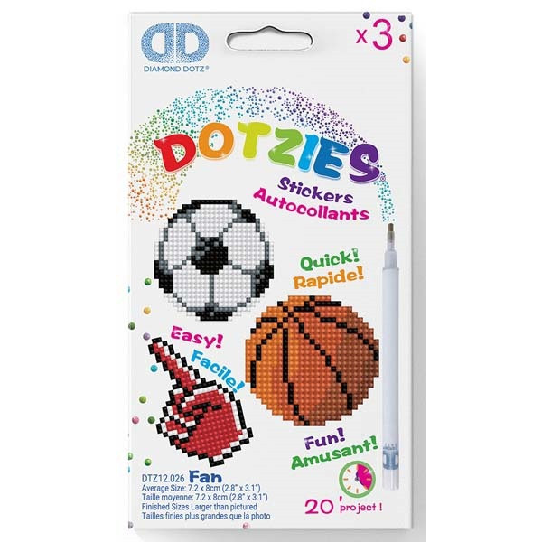 STIKERI slikanje cirkonima  SPORT 