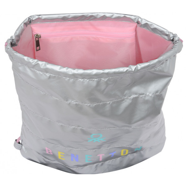 BENETTON torba za fizičko SILVER 