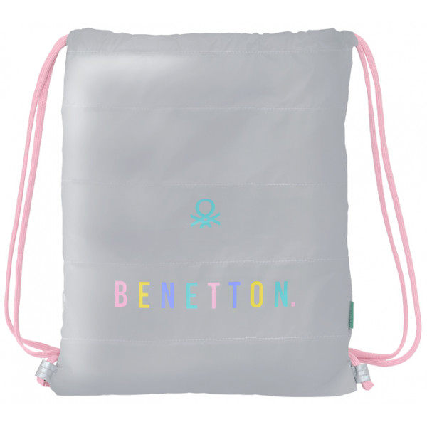 BENETTON torba za fizičko SILVER 