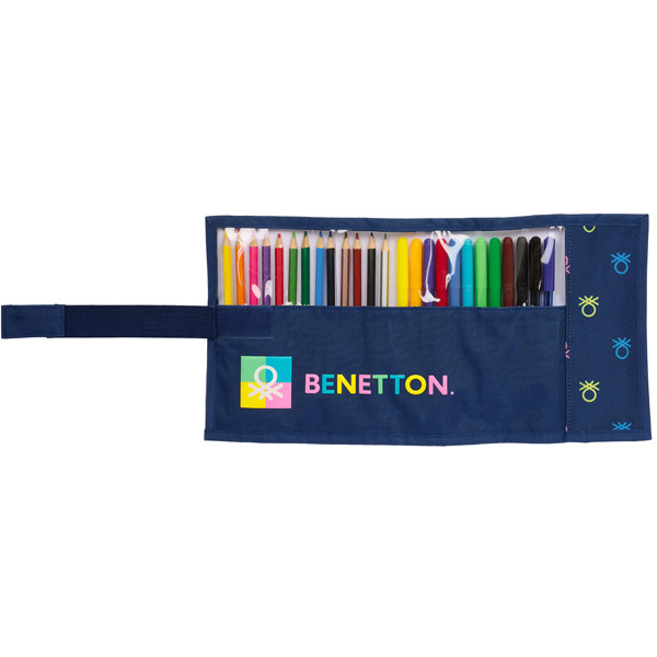 BENETTON roll-up puna pernica NAVY BLUE 