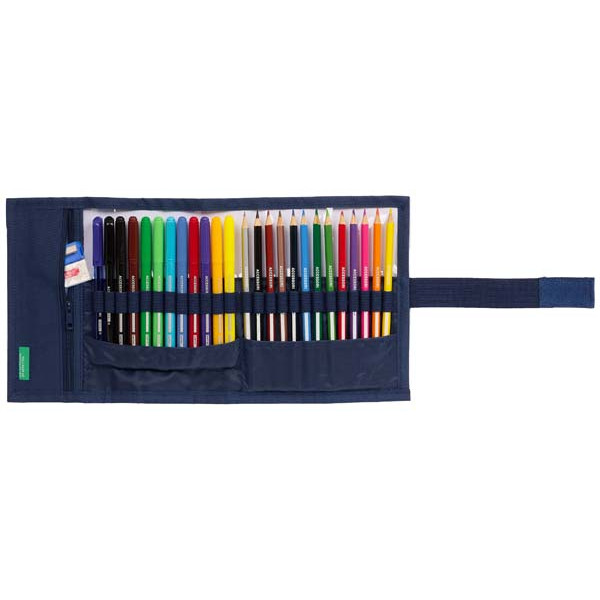 BENETTON roll-up puna pernica NAVY BLUE 