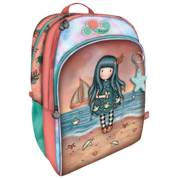 SANTORO GORJUSS ranac sa tri pregrade WASHED ASHORE 