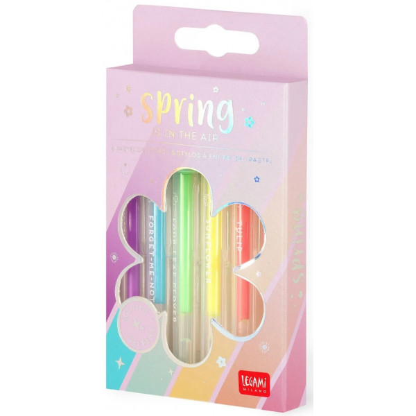 Set  pastelnih gel olovaka SPRING IS IN THE AIR 
