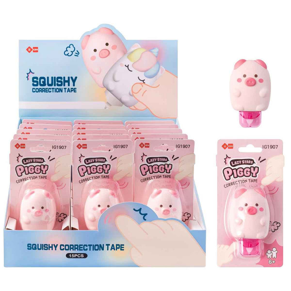 Korektor traka SQUISHY CORRECTION PIG 