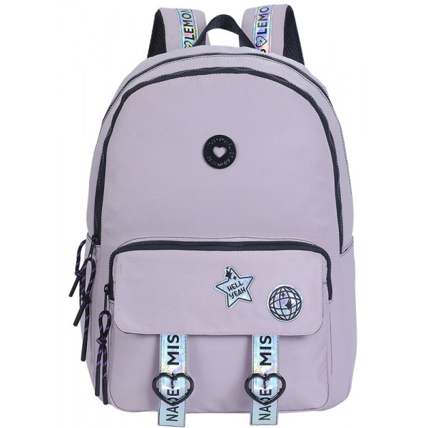 Ranac školski MISS HOLO - PINK 