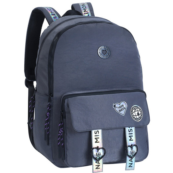 Ranac školski MISS HOLO -  GRAY 