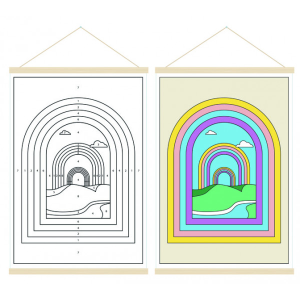 Oboj po brojevima MINDFULNESS 