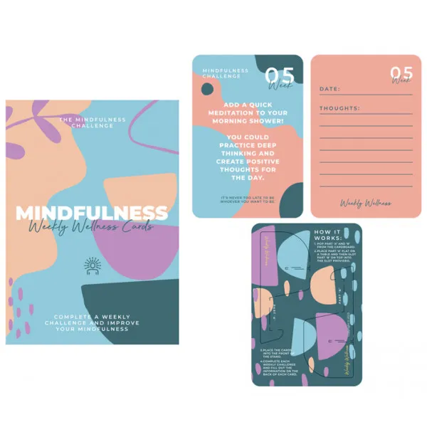 Nedeljne wellness kartice MINDFULNESS 