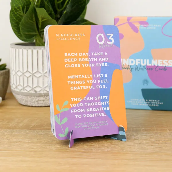 Nedeljne wellness kartice MINDFULNESS 