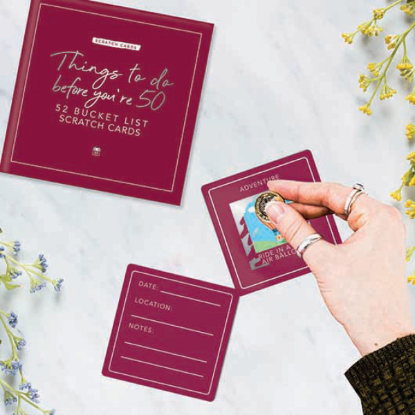 Greb-greb poster THINGS TO DO BEFORE YOUR 50 