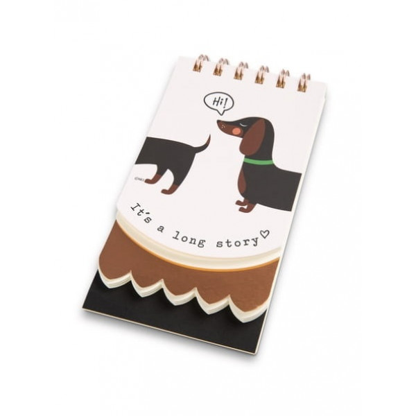 Notes sa spiralom DACHSHUND I belong to you 