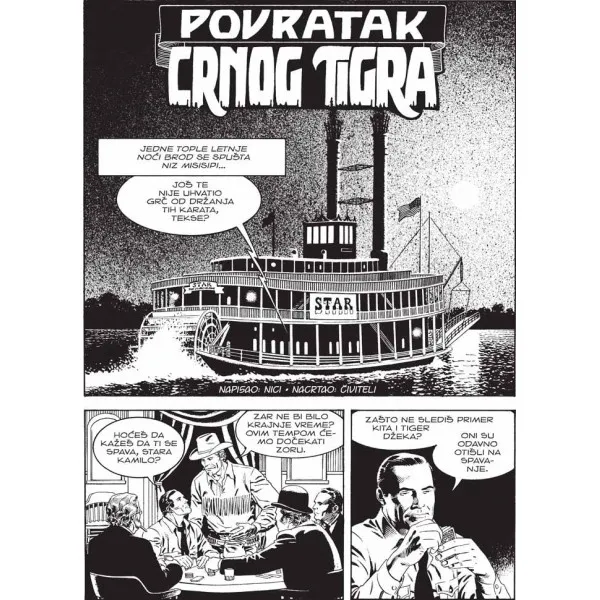 ZLATNA SERIJA 56 (korica B) TEKS Povratak Crnog Tigra 