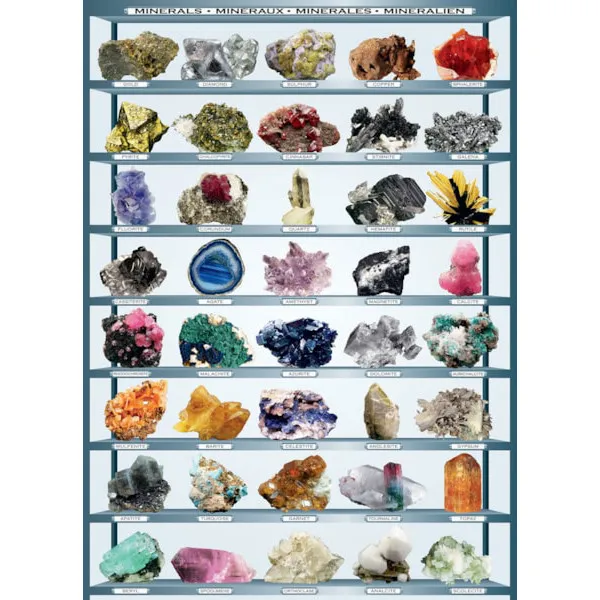 Puzzle MINERALI 1000kom 