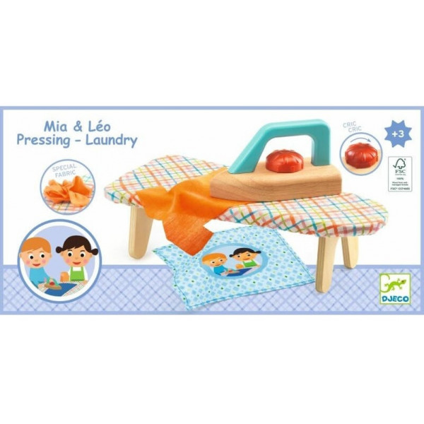 Igračka MIA & LEO - set za peglanje 