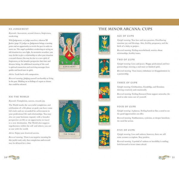 Classic Tarot Deck & Guidebook pack 
